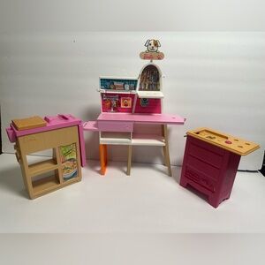 Barbie furniture accessory bundle